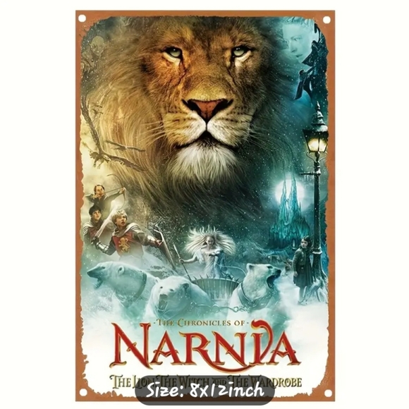 Narnia Decorative Aluminum Sign - Picture 2 of 4